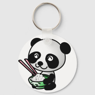 Cute Panda Keychain Nyckelring