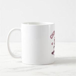 Cute Panda, Koala och Sloth, Chill Klubb Funny Kaffemugg