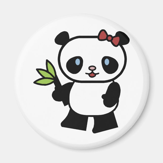 Cute Panda Magnet (Framsidan)