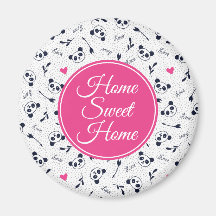 Cute Panda Mönster design.