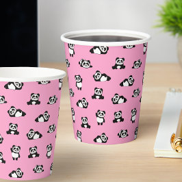 Cute Panda Mönster Kids Party