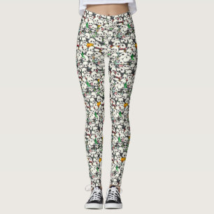 Cute Panda Mönster Leggings