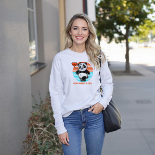 Cute Panda "Panda-monium of Kärlek" T Shirt