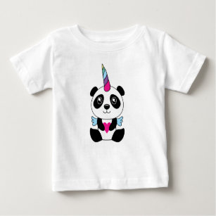 Cute Panda Pandicorn T Shirt