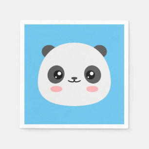 Cute Panda Pappersservett