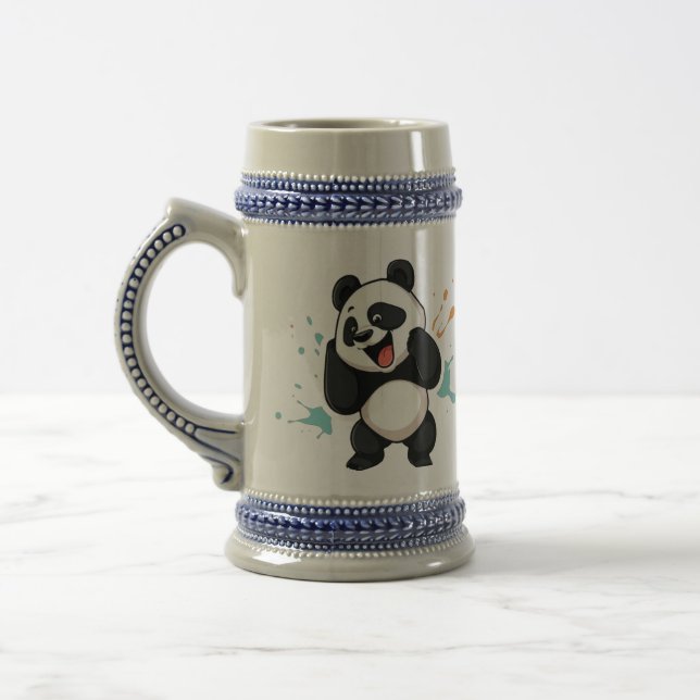 Cute Panda 🐼 Premium Mugg - för varje Tillfälle!  (Vänster)