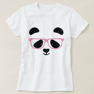 Cute Panda Rosa T-shirt