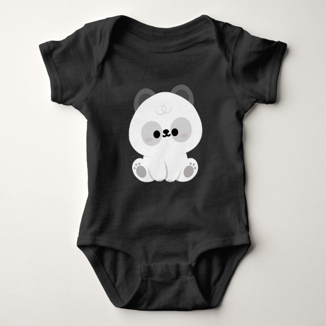 Cute Panda T Shirt (Framsida)