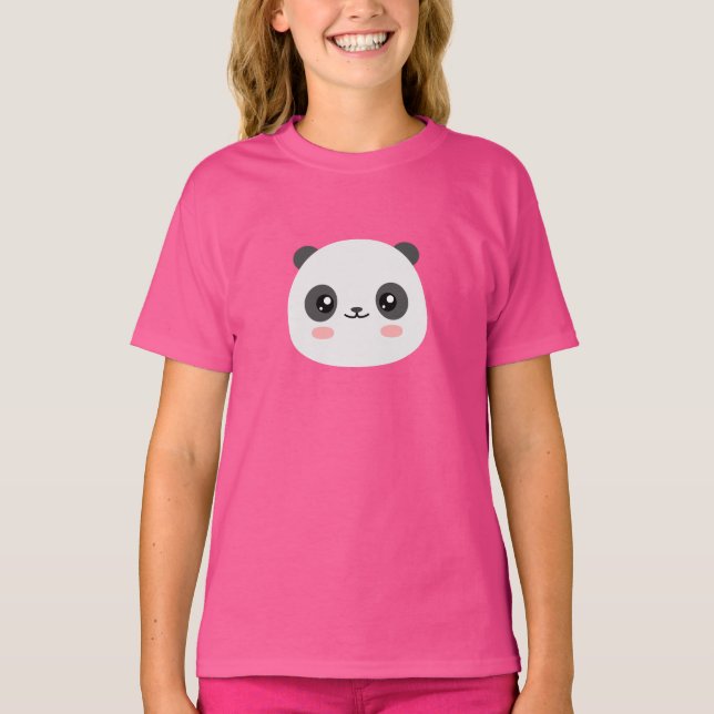 Cute Panda T Shirt (Framsida)