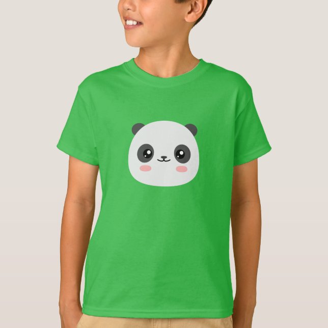 Cute Panda T Shirt (Framsida)