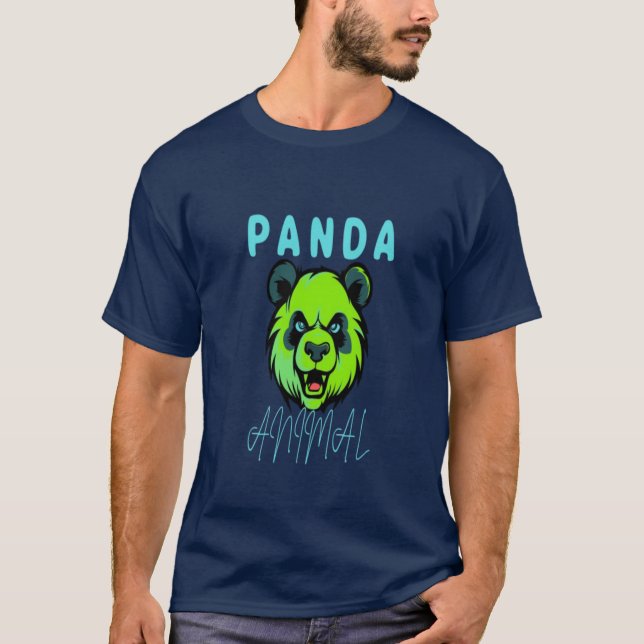 Cute Panda T-Shirt (Framsida)