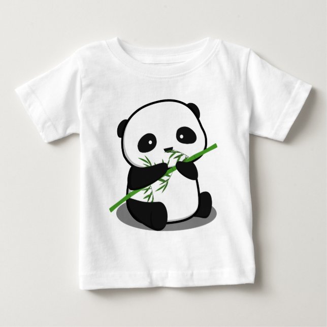 Cute Panda T-shirt (Framsida)