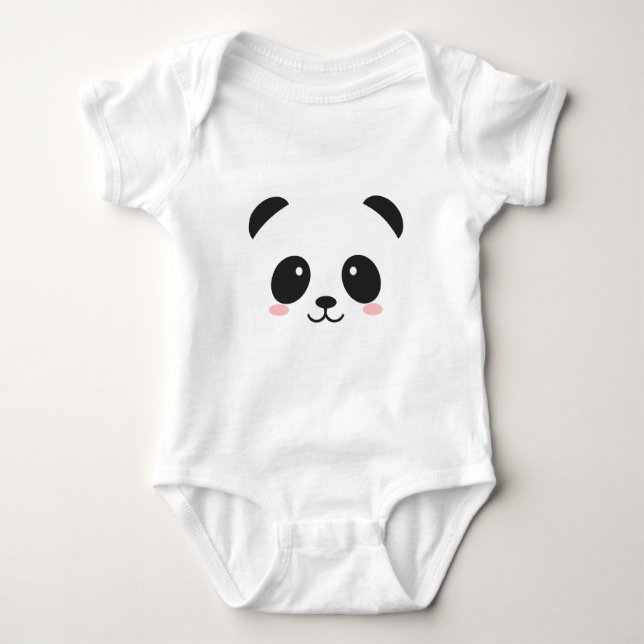 Cute Panda T-shirt (Framsida)