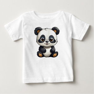 Cute panda t shirt