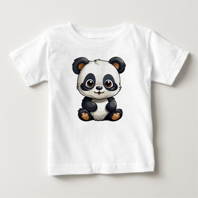 Cute panda t shirt (Framsida)