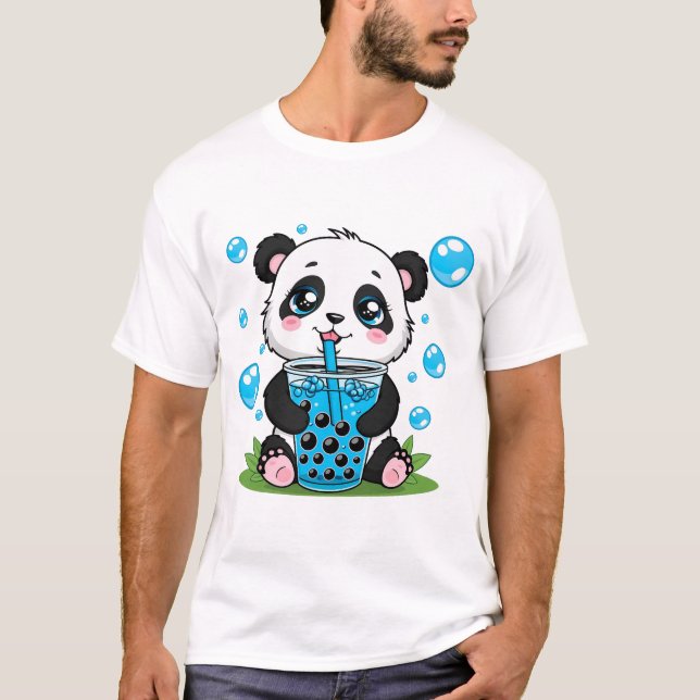 Cute Panda T Shirt (Framsida)