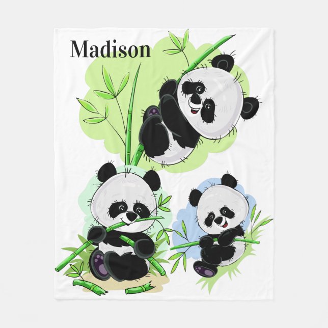 Cute Pandas eget namn, filtar (Framsidan)