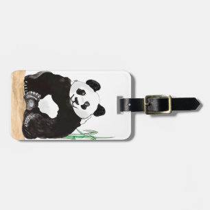 Cute Pandas Rule Bagagebricka
