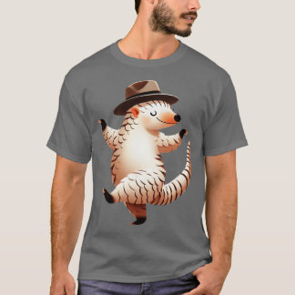Cute Pangolin Dancing T Shirt