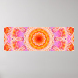 Cute Panoramic Mandala Poster