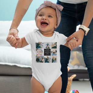 Cute 'pappa & Me' Photo Collage 1st Fars dag T Shirt