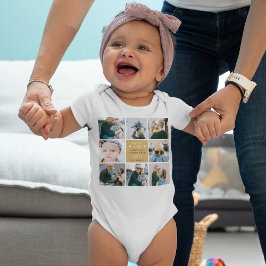 Cute 'pappa & Me' Photo Collage 1st Fars dag T Shirt