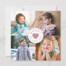 Cute Pappa Vi Kärlek You Photo Collage