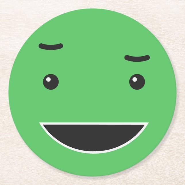 Cute papper underlägg 5/9 rund (Framsidan)