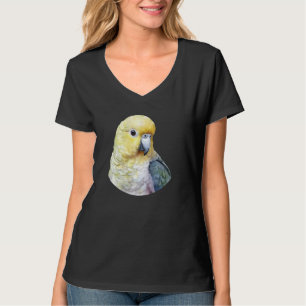 Cute Parakeet Budgie Tropical Bird Mamma Pappa Bir T Shirt