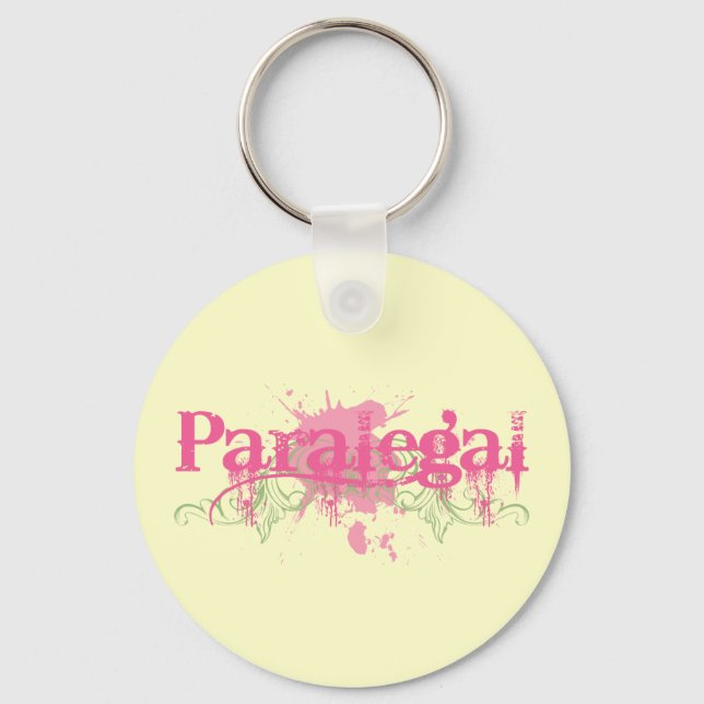 Cute Paralegal Keychain Nyckelring (Framsida)