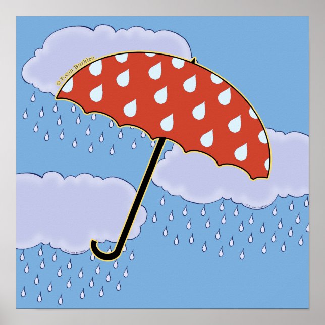 Cute Parbrella Poster (Framsidan)