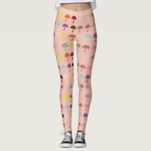 Cute Parbrellas Leggings