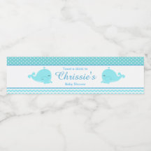 Cute Parent & Baby Whale Blue Boy