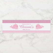 Cute Parent & Baby Whale Rosa Girl Baby