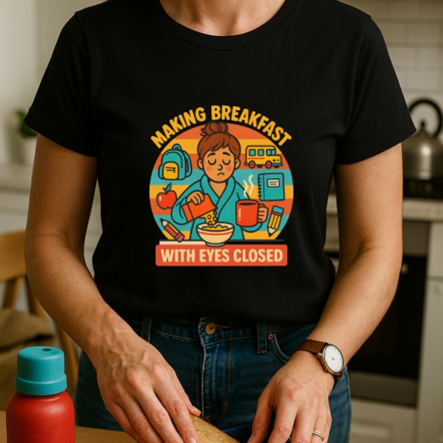 Cute Parent Shirt; Skapar Ögon i frukost stängt T Shirt (Skapare uppladdad)