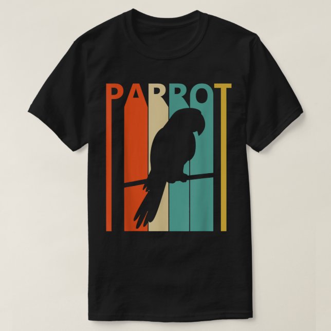 Cute Parrot 1 T Shirt (Design framsida)