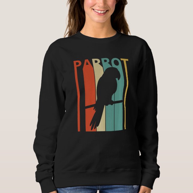 Cute Parrot Animal T Shirt (Framsida)