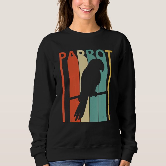 Cute Parrot Animal T Shirt (Framsida)