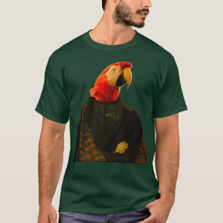Cute parrot Macaw Distinguish Royal Hund Pets on r T Shirt