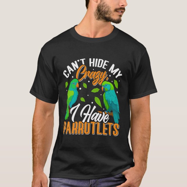 Cute Parrot Owner T Shirt (Framsida)
