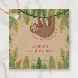 Cute party-gult-hatt födelsedag gåvor etiketter