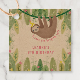 Cute party-gult-hatt födelsedag gåvor etiketter