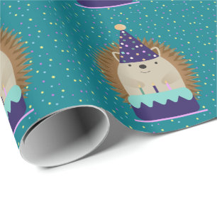 Cute Party Hedgehog Presentpapper