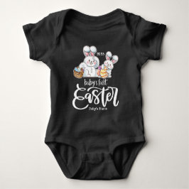 Cute Påsk Baby Gift Personlig Baby Bodykostym T Shirt