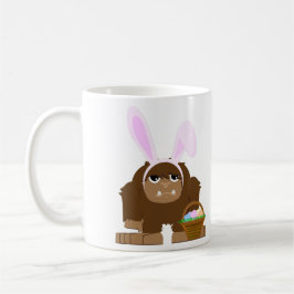 Cute Påsk Bigfoot Kaffemugg