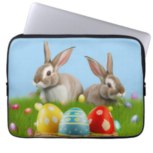 Cute Påsk Bunnyfor en positiv stämning Laptop Fodral