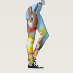 Cute Påsk Bunnyfor en positiv stämning Leggings
