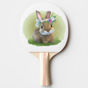 Cute Påsk Bunnyfor en positiv stämning Pingisracket