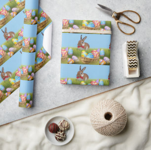 Cute Påsk Bunnyfor en positiv stämning Presentpapper