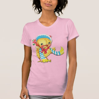 Cute Påsk Chic på Rosa T Shirt